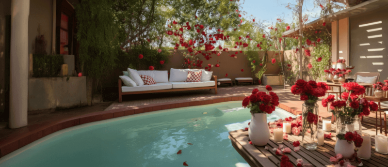 Unique Water-Feature Ideas to Make Your Backyard Valentine Ready