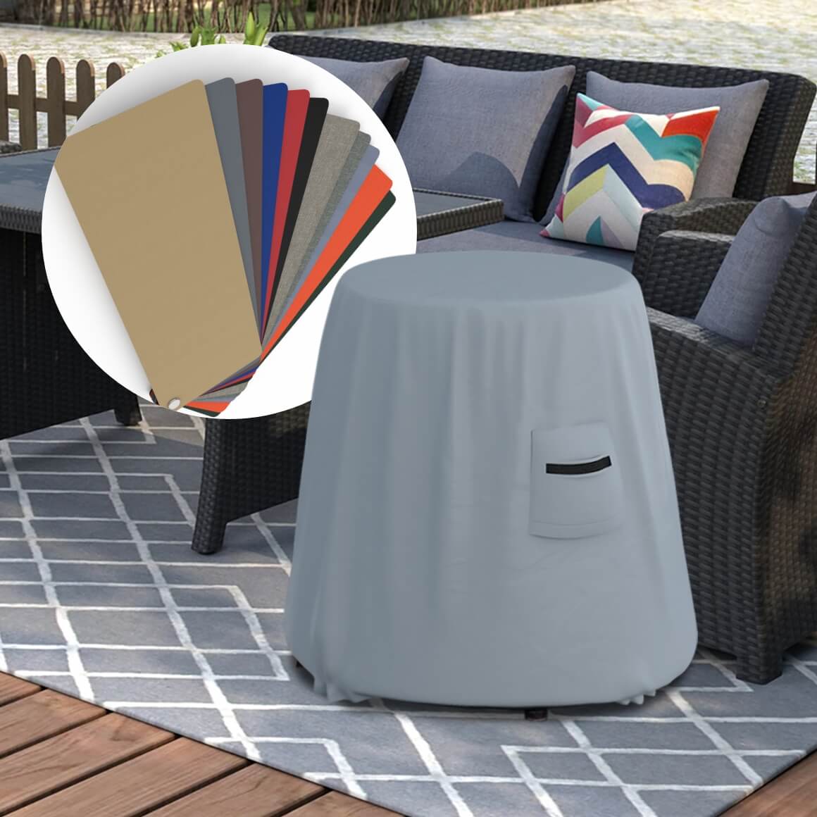 outdoor furniture fabric type