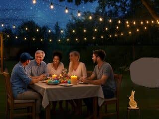 7 Tips for Hosting a Dreamy Outdoor Easter Dinner Under the Stars