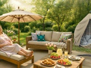 How to Create a Weatherproof Outdoor Escape for Mom This Mother's Day