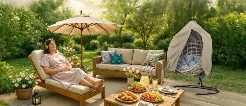 How to Create a Weatherproof Outdoor Escape for Mom This Mother's Day
