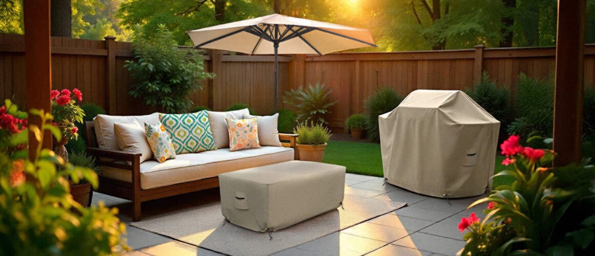 Protecting Outdoor Furniture from Heat, Dust, & Summer Wear