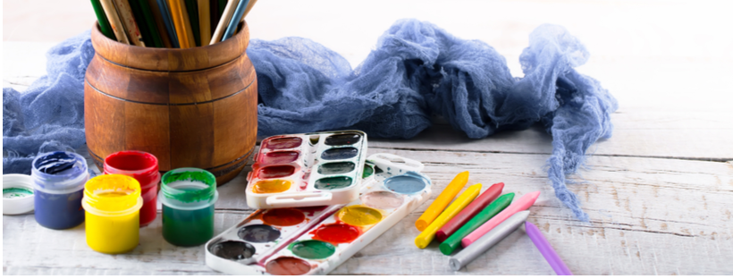 Colors and art supplies
