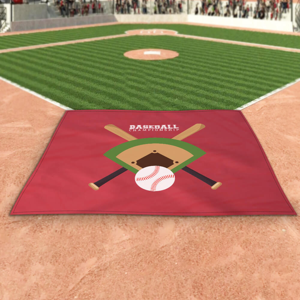 Baseball Weighted Mound Tarps – Rectangle / Square